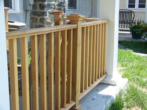 Railing, a Railing from All Type Fence: Cedar_Railing