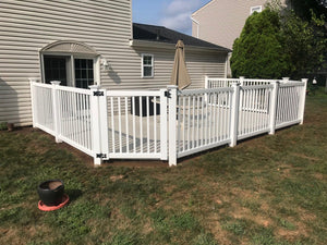 Vinyl Fence, a Vinyl from All Type Fence: Hawthorne_Yost